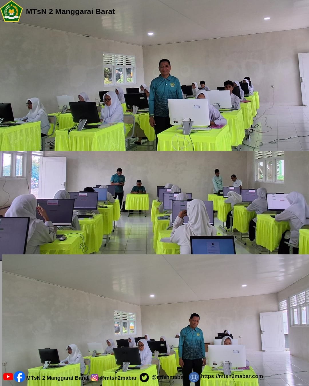 Kejar Mimpi ke Sekolah Unggulan, 15 Siswa MTsN 2 Manggarai Barat Ikuti Seleksi Nasional MAN IC dan MAKN Ende