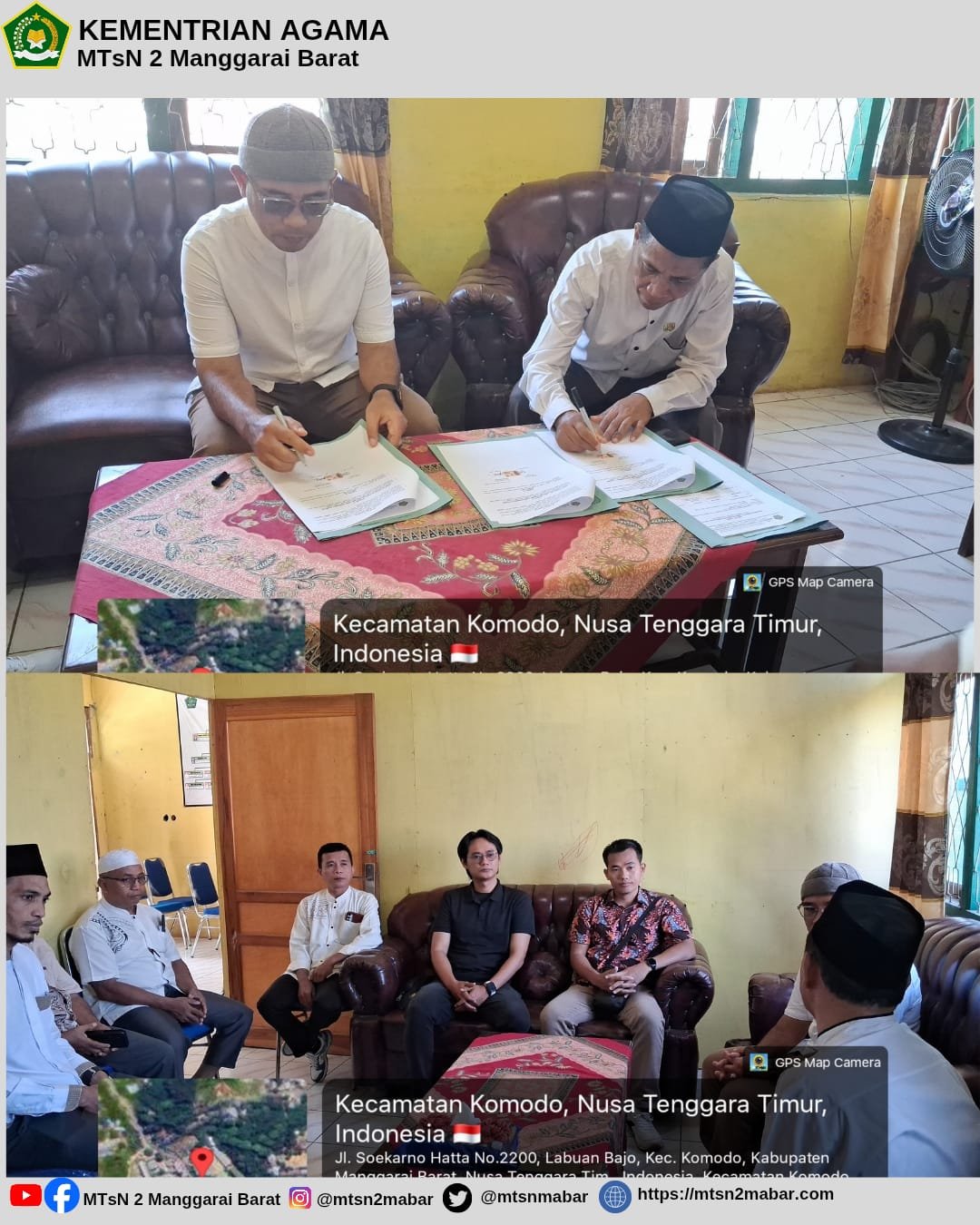 Sinergi Aset Negara: Kepala MTs Negeri 2 Manggarai Barat Tegaskan Legalitas Sewa Lahan dengan PT PLN UP3 Flores Bagian Barat