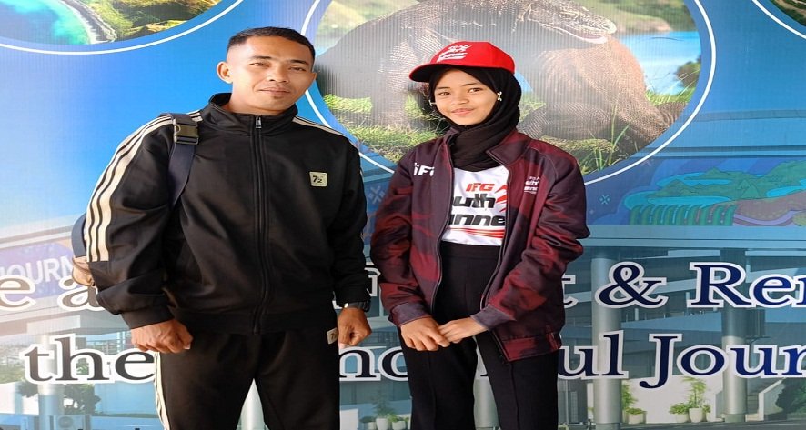 Menembus Keterbatasan: Qotrunnada Salsabila, Siswi MTsN 2 Manggarai Barat Bawa Harapan Daerah ke Lomba Lari Nasional IFG di Lombok
